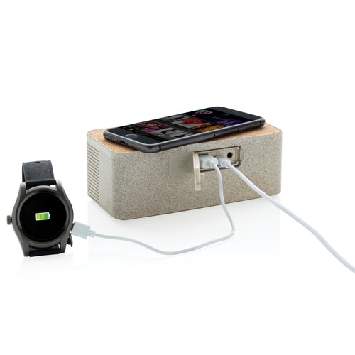Wheatstraw wireless charging speaker Wheatstraw wireless charging speaker
