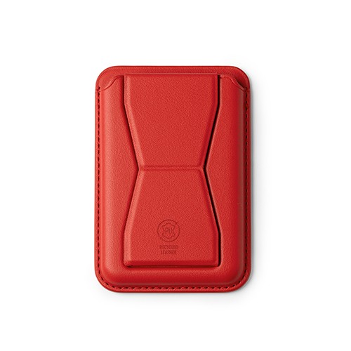 Card holder with foldable stand. Jùnia Card holder with foldable stand. Jùnia