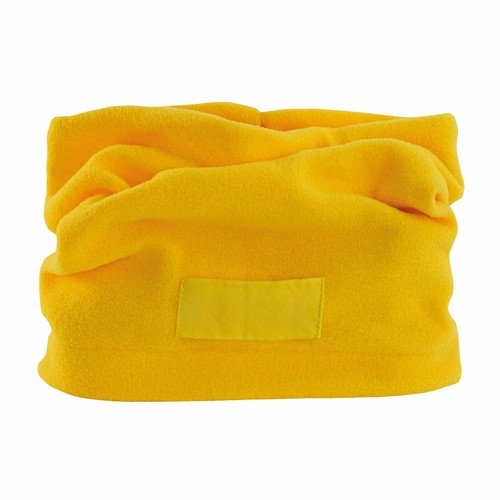 Band warms-neck fleece, convertible in hat with Label Band warms-neck fleece, convertible in hat with Label