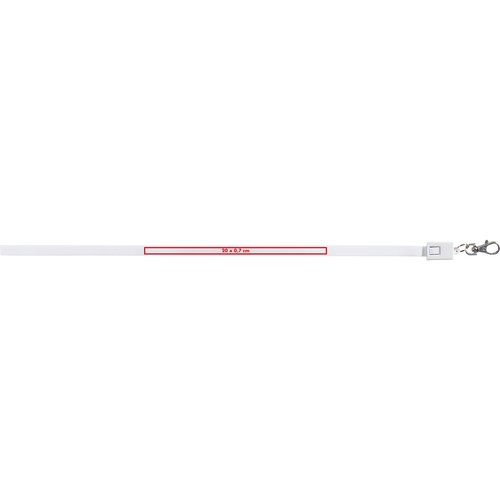 Lanyard avec câble de recharge Reno Lanyard avec câble de recharge Reno