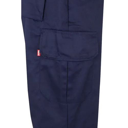 VL POSEIDON. Two-tone multi-pocket twill trousers (210g/m²), in cotton (20%) and polyester (80%)