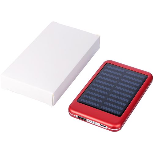Aluminium zonne-energie powerbank Tycho