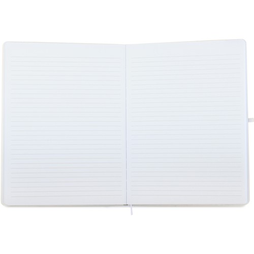 LARGE PAPER AND PVC NOTEBOOK
