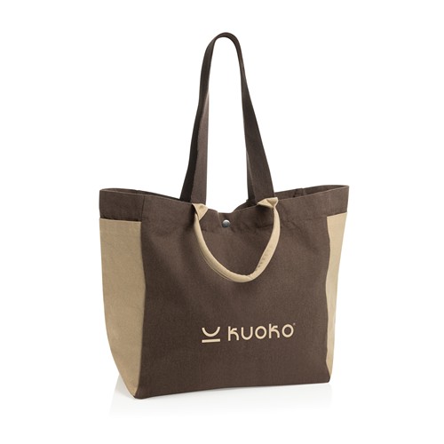 Bolsa de compra BEAU AWARE™ de lona reciclada 400 g/m² Bolsa de compra BEAU AWARE™ de lona reciclada 400 g/m²
