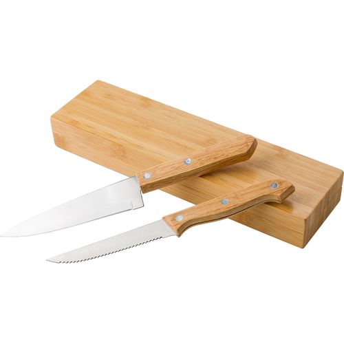 Bamboo knife set Tony