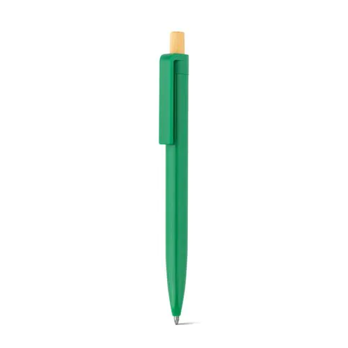 ZARA. Recycled ABS (100% rABS) ballpoint pen with bamboo button ZARA. Recycled ABS (100% rABS) ballpoint pen with bamboo button