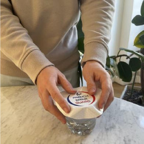 Couvercle anti-drogue FRENCH DRINK GUARD personnalisé