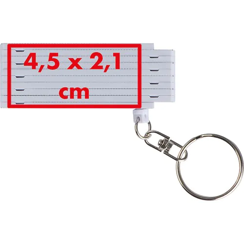 Brelok plastikowy z miarką składaną 0,5m Brelok plastikowy z miarką składaną 0,5m