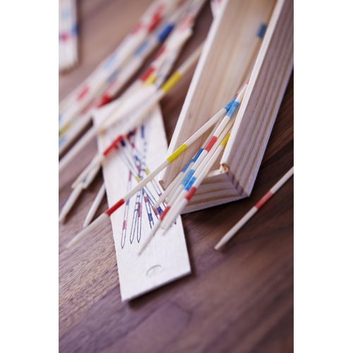 Wooden Mikado game Cas