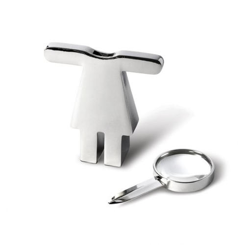 MAGNIFIER AND LETTER OPENER "SHE" MAGNIFIER AND LETTER OPENER "SHE"