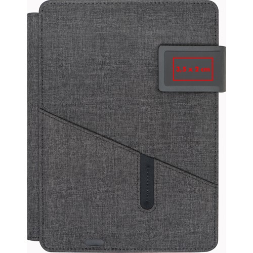 A5 Schrijfmap met powerbank