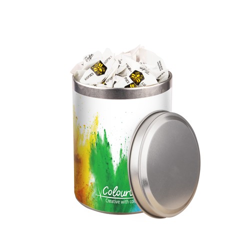 Medium round tin, 0.9 liters
