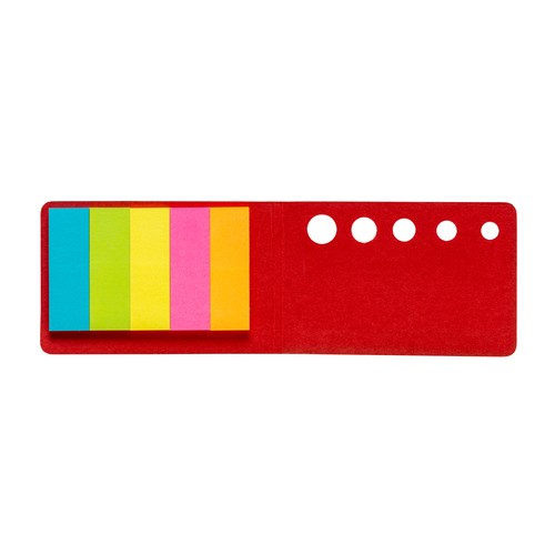 Mini cardboard sticky note holder