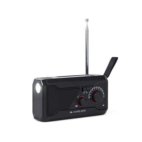 Nordic Drift Titan IPX4 multifunktionales Radio 4000mAh Nordic Drift Titan IPX4 multifunktionales Radio 4000mAh