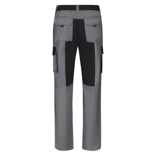 VL NJORD. Two-tone multi-pocket twill trousers (240 g/m²), in cotton (35%) and polyester (65%) VL NJORD. Two-tone multi-pocket twill trousers (240 g/m²), in cotton (35%) and polyester (65%)