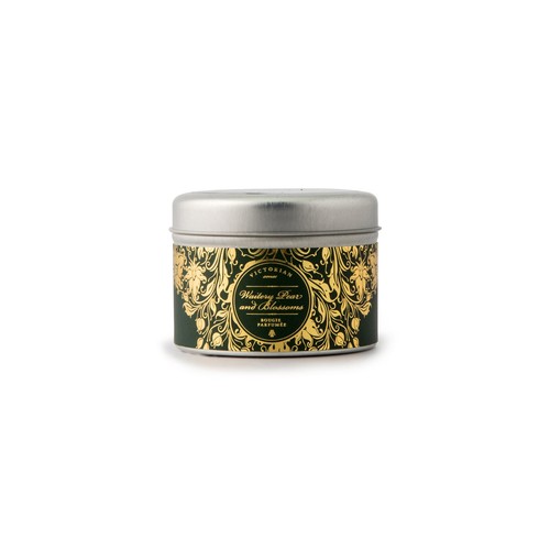 Victorian Tinbox Sense Waitery Pear & Blossoms bougie parfumée Victorian Tinbox Sense Waitery Pear & Blossoms bougie parfumée