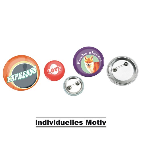 Badge en métal maxi