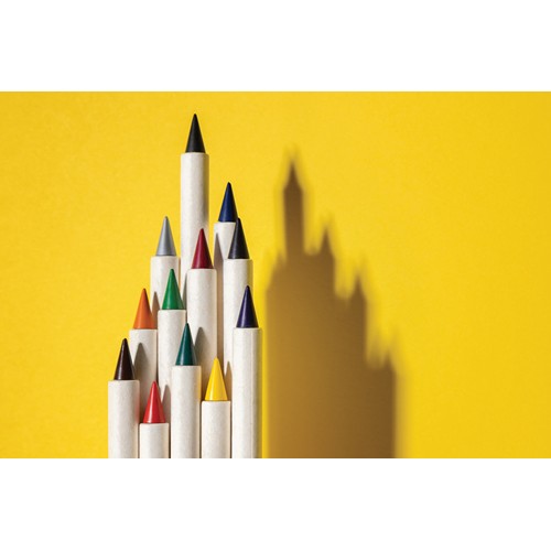 Set de 12 crayons de couleur GRS Infinity Micki