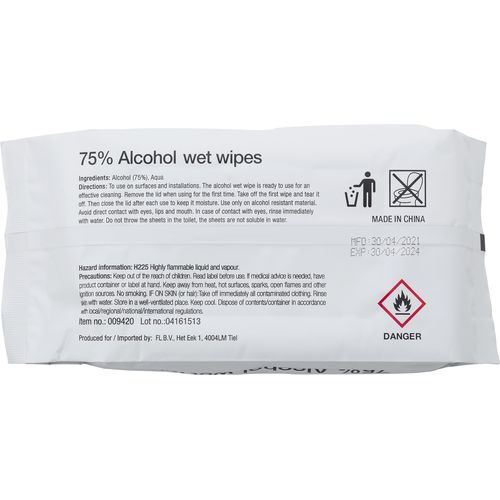 Salviette detergenti, alcol 75% Estella