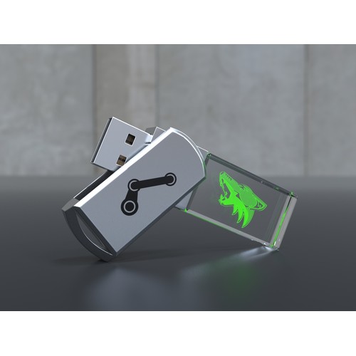 USB CRYSTAL twister (32GB)