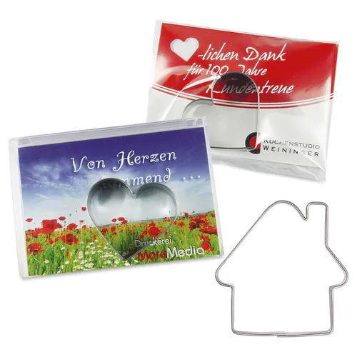 Baking-shape in a box - winter - House