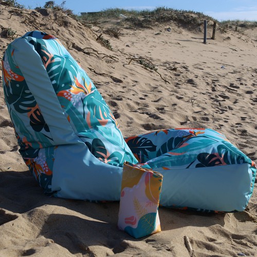 CUSTOMIZABLE 1-SEATER PUFF SOFA