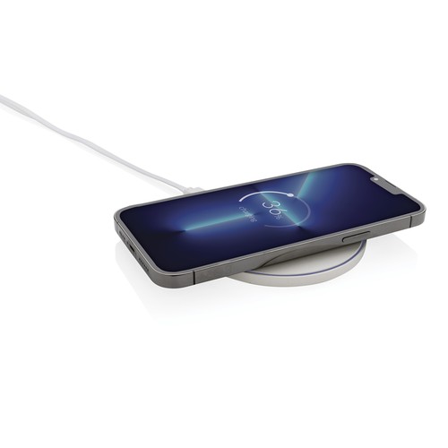10W Wireless Charger aus RCS Standard recyceltem Kunststoff 10W Wireless Charger aus RCS Standard recyceltem Kunststoff