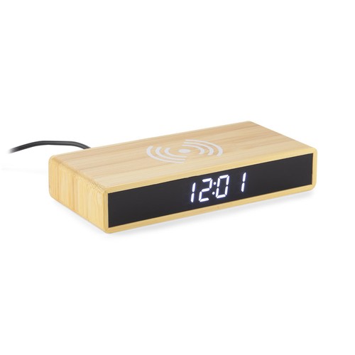 Horloge de bureau avec chargeur à induction INDUCTO Horloge de bureau avec chargeur à induction INDUCTO