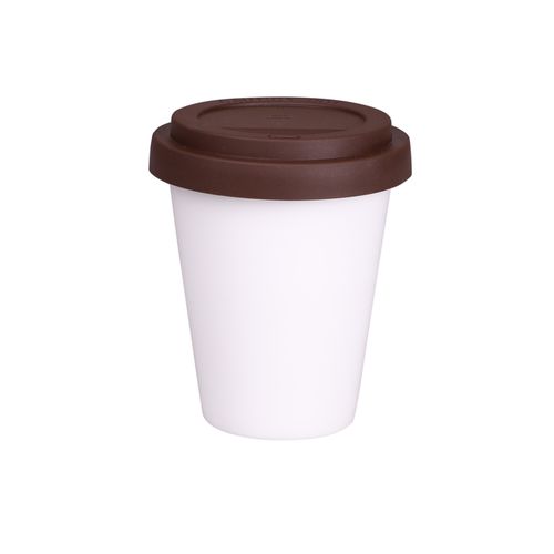 Becher Freedom Small Classic 200ml weiß/braun