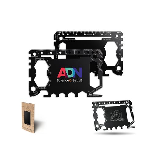 STAINLESS STEEL MULTIFUNCTION TOOL CARD STAINLESS STEEL MULTIFUNCTION TOOL CARD