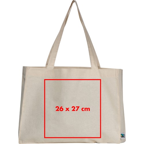 Bolsa de algodón de comercio justo Bolsa de algodón de comercio justo