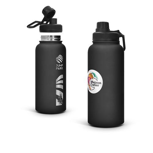 1L DOUBLE-WALL ISOTHERMAL BOTTLE WITH SOFT TOUCH FINISH 1L DOUBLE-WALL ISOTHERMAL BOTTLE WITH SOFT TOUCH FINISH