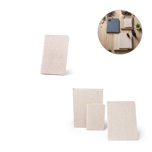 ORGANIC SOFT. Bloc-notes A6 avec couverture souple fabriquée à partir de matière organique d'éléphant (80%) ORGANIC SOFT. Bloc-notes A6 avec couverture souple fabriquée à partir de matière organique d'éléphant (80%)