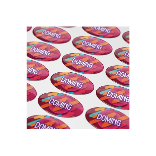 Doming Oval 50x25 mm