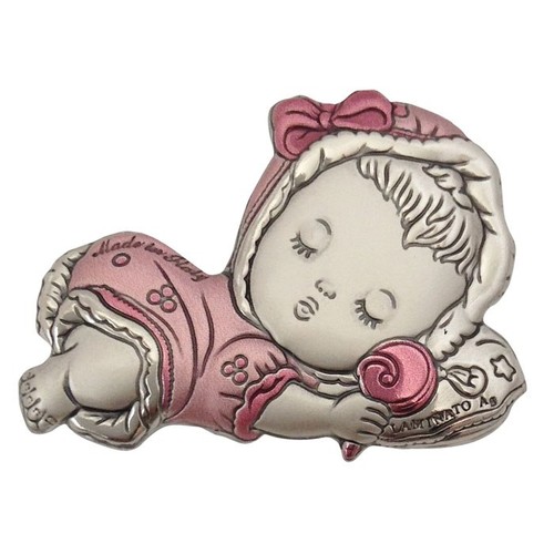 BLAZON LITTLE GIRL WITH RATTLE- mm 38x29 BLAZON LITTLE GIRL WITH RATTLE- mm 38x29