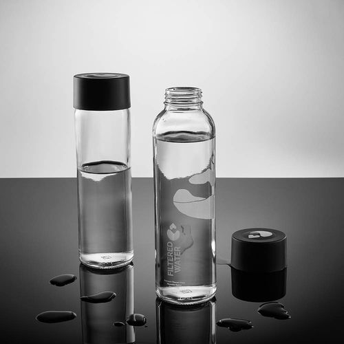 Nilo glass bottle with GPI lid. Made in Portugal