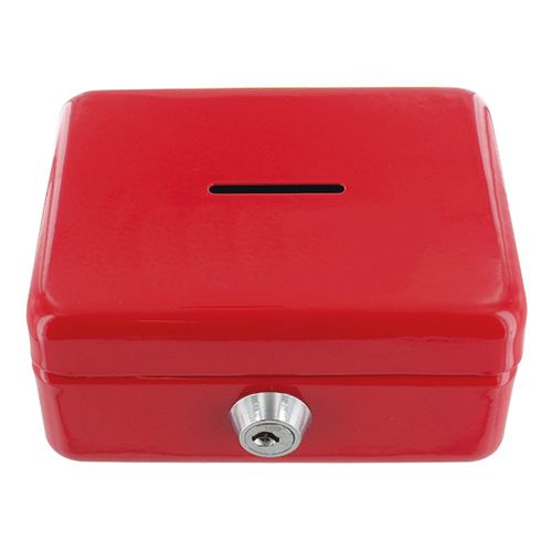 LOCKABLE METAL CASH-BOX
