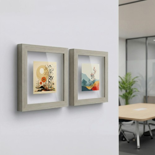 Custom Framed Floating Photos - UV-LED Print, Made to Order