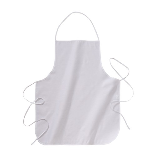 30% cotton/70% polyester (160 g/m2) cooking apron with front pocket, 68 x 72 cm 30% cotton/70% polyester (160 g/m2) cooking apron with front pocket, 68 x 72 cm