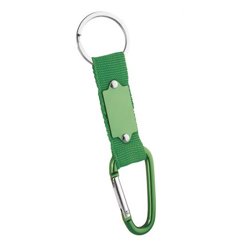 CARABINER KEYCHAIN GREEN