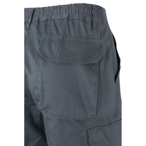 VL ATHENA. Pantalon bicolore en sergé (210g/m²), doublé, multi-poches, en coton (20%) et polyester (80%)