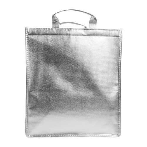 Borsa frigo porta torte/pizza in tnt laminato 110 g/m2, chiusura con velcro