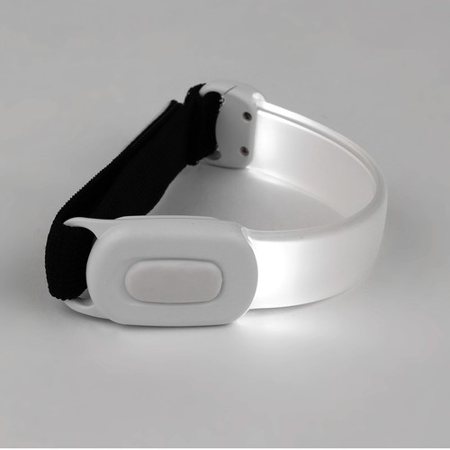 Bracelet lumineux blanc rechargeable Bracelet lumineux blanc rechargeable
