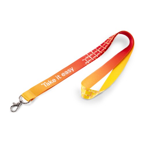 DYE-SUBLIMATED LANYARD - METAL HOOK - MADE IN EU - 24-72 H DYE-SUBLIMATED LANYARD - METAL HOOK - MADE IN EU - 24-72 H