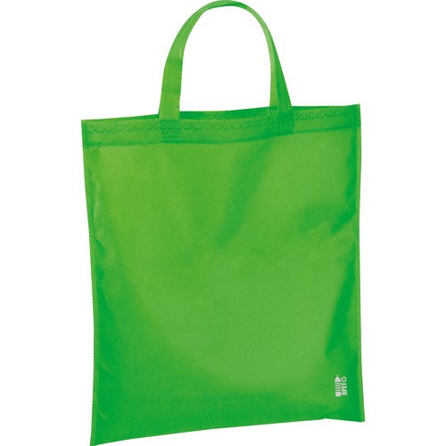 Shopping bag made of recycled non-woven