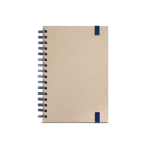 PROUST. A5 notebook with rings, hard cover, made of sugar cane paper (80% sugar cane) with plain pages PROUST. A5 notebook with rings, hard cover, made of sugar cane paper (80% sugar cane) with plain pages