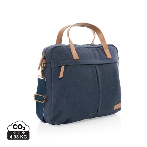 Impact AWARE™ 16 oz. recycled canvas laptop bag Impact AWARE™ 16 oz. recycled canvas laptop bag