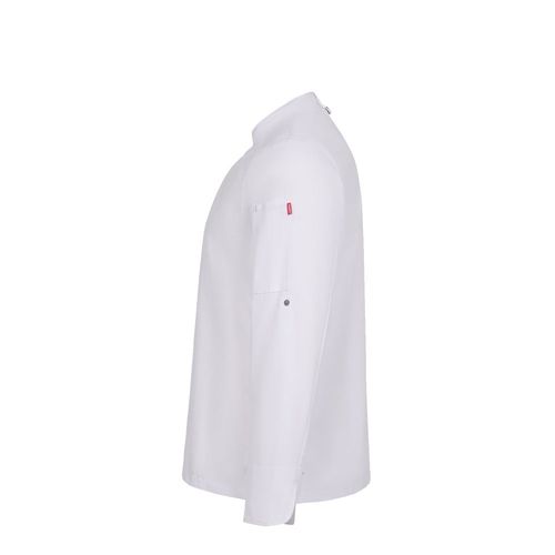VL AGNI. Unisex kitchen jacket (190 g/m²) in cotton (35%) and recycled polyester (65%)