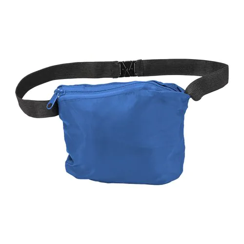 190T polyester windbreaker with fold-away hood with zip. Folds up into a waist bag 190T polyester windbreaker with fold-away hood with zip. Folds up into a waist bag