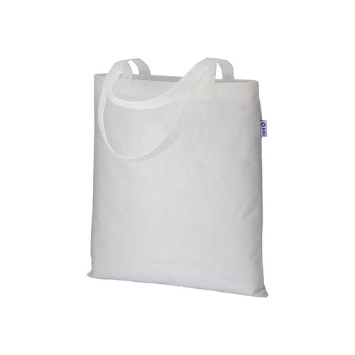 Bolsa de PET reciclado 80 g/m2, Asas largas